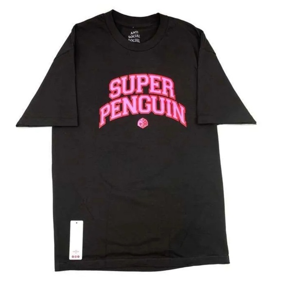 Anti Social Social Club Other - Anti Social Social Club Black and Pink Short Sleeve Tee